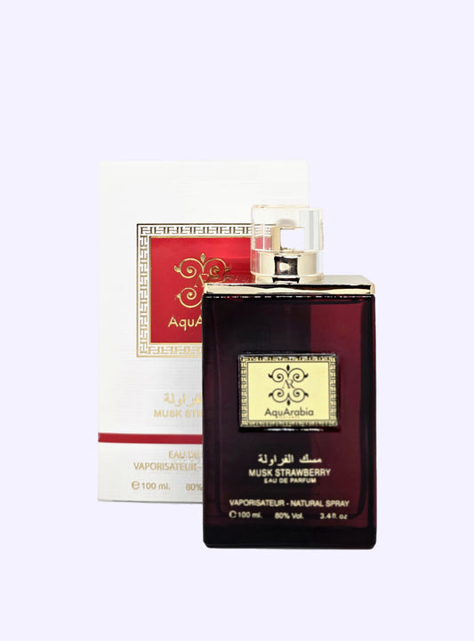 AquArabia Musk Strawberry Eau De Parfum 100ml (Unisex)