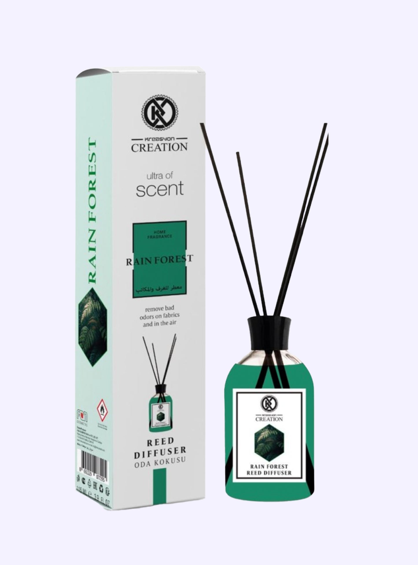 Kreasyon Reed Diffuser Rainforest 115ml